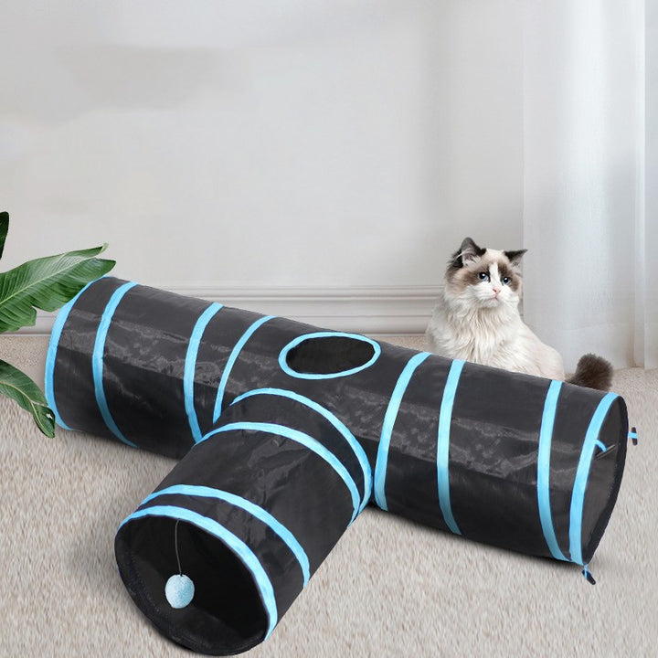 Foldable Pet Tunnel Climbing Play Path Toy