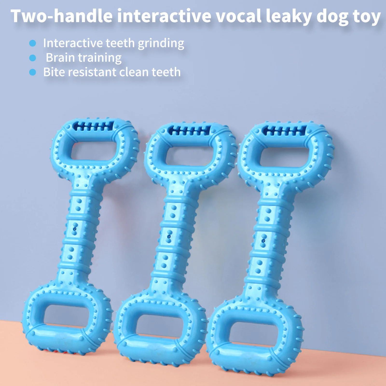 Durable Pet Chew Bone Interactive Long-Lasting Toy