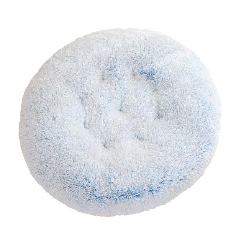 Round Plush Pet Bed Mat
