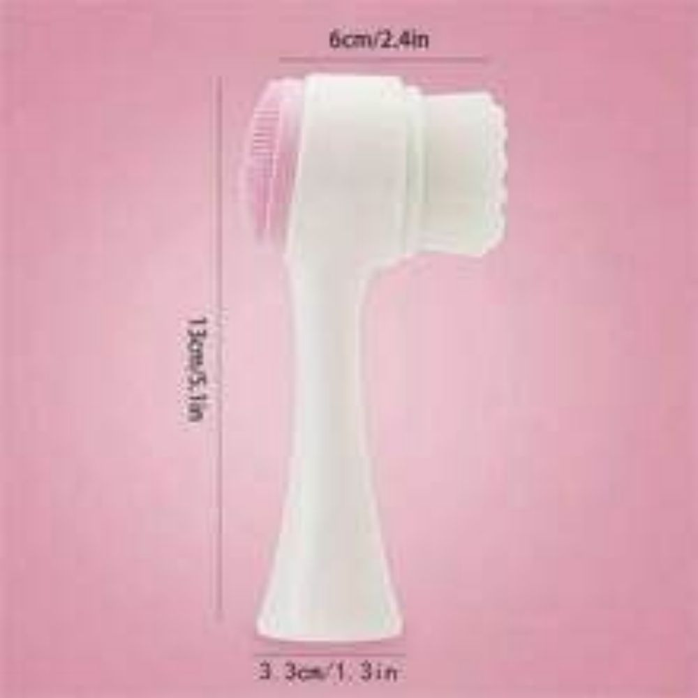 Easy-Clean Nylon Pet Paw Brush Gentle Grooming Tool