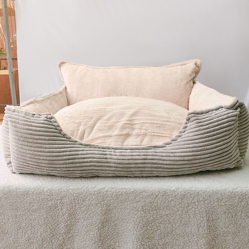 Removable Washable Plush Pet Bed Warm Comfortable