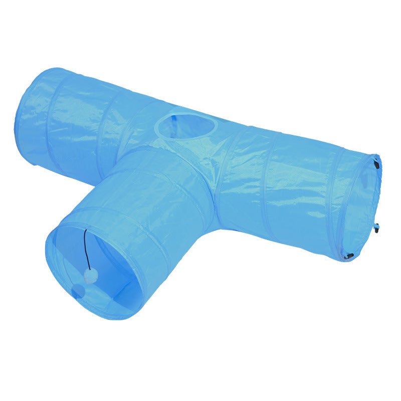 Foldable Pet Tunnel Climbing Play Path Toy