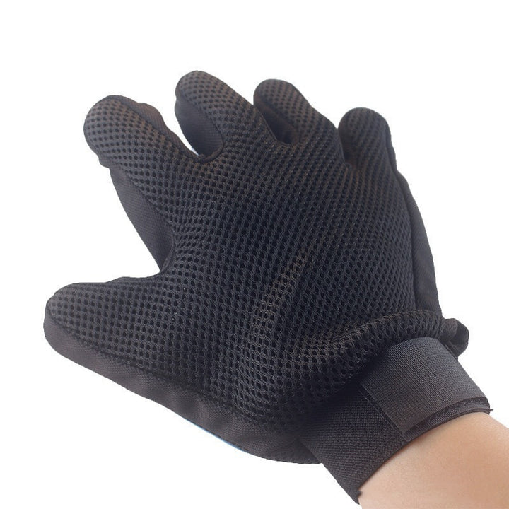 Five-Finger Pet Shower Bath And Massage Gloves