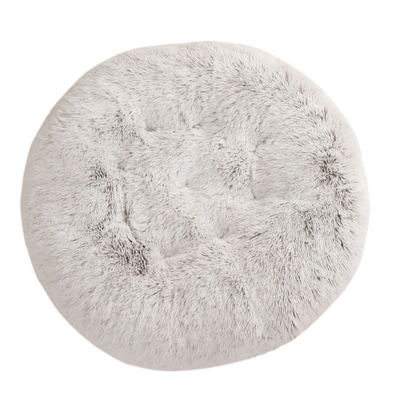 Round Plush Pet Bed Mat