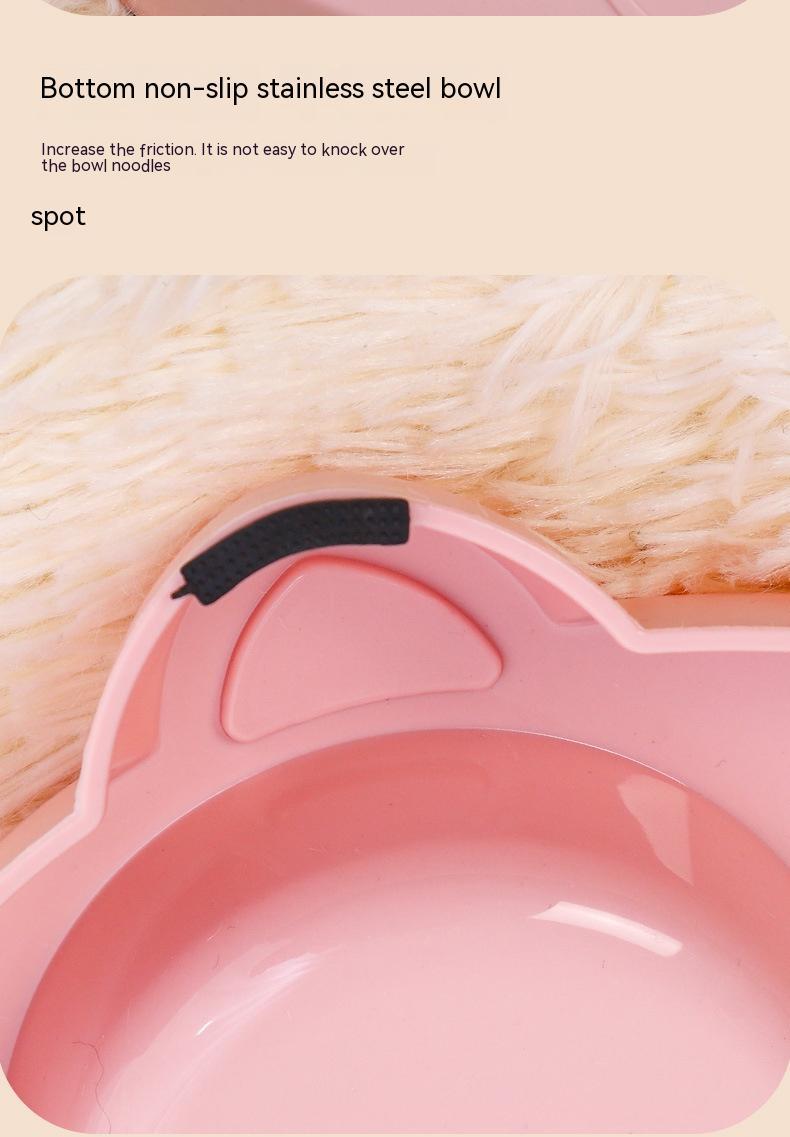 Pet Drinking Water and Food Bowl Rice Basin